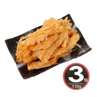 【華得水產】霸王魷魚條3包(110g/包)
