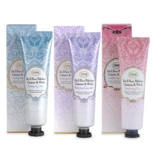 【SABON】二合一臉部純淨磨砂膏 60ml(薰衣草/薄荷/珍萃玫瑰.國際航空版)
