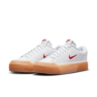 【NIKE 耐吉】休閒鞋 女鞋 運動鞋 WMNS COURT LEGACY LIFT 白紅 FV5526-103(3W5718)