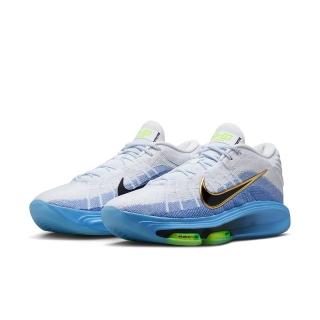 【NIKE 耐吉】籃球鞋 男鞋 運動鞋 緩震 氣墊 實戰鞋 G.T. HUSTLE 3 EP 白藍 FV5952-100(2B3576)