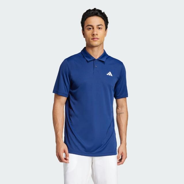 【adidas 愛迪達】短袖上衣 男 POLO衫  CLUB POLO 藍 JF8507(S2940)