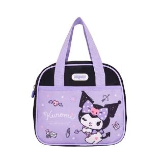 【IMPACT 怡寶】兒童包 酷洛米 Kuromi 午餐袋 便當袋 紫配黑 IMKUN03BK(酷洛米 便當袋)