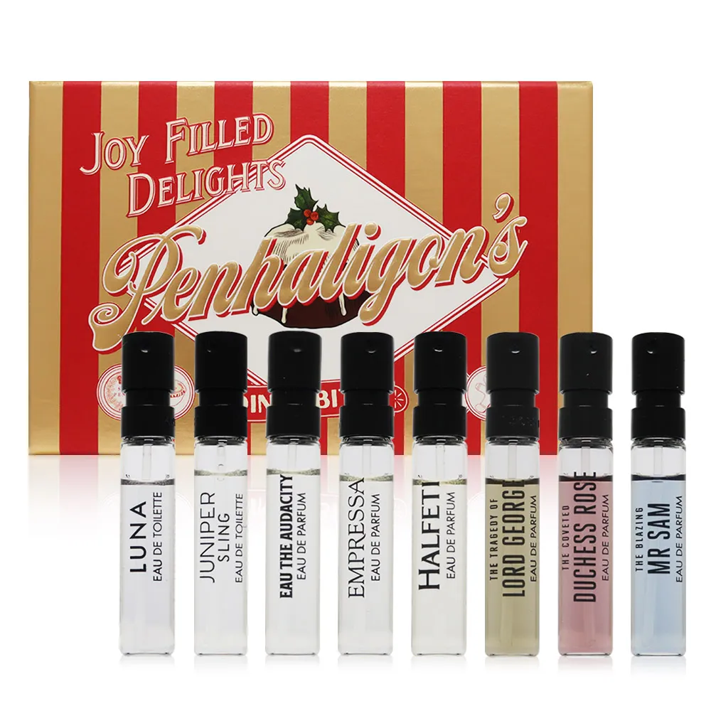 【PENHALIGON’S 潘海利根】限定香氛殿堂禮盒 8x2ml(平行輸入)
