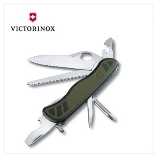 【VICTORINOX 瑞士維氏】Swiss Soldiers Knife 瑞士刀/10用/111mm(0.8461.MWCH)