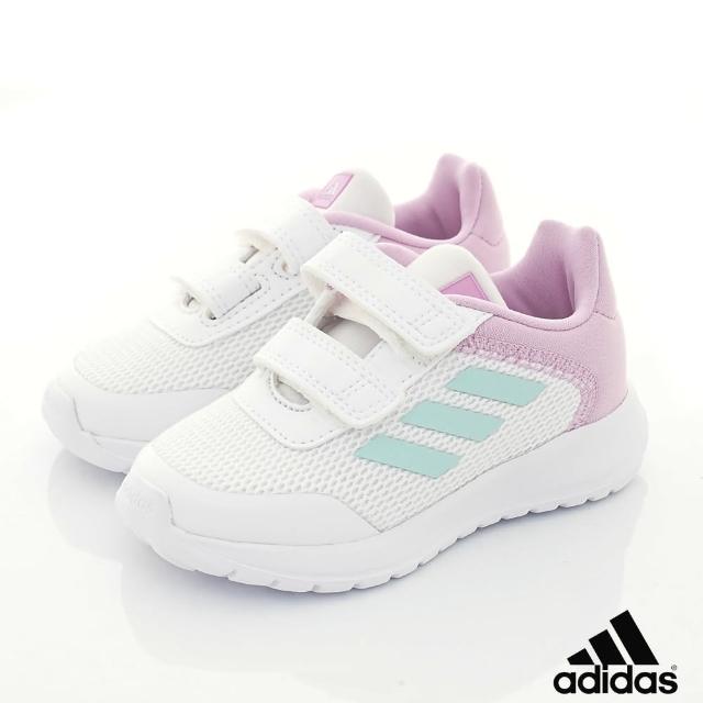 【adidas 愛迪達】TENSAUR RUN2.0CFI休閒慢跑鞋(IG8570白粉)