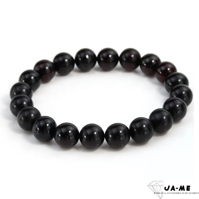 JA-ME 天然琥珀金珀老形珠手串 8-8.5mm 9克以上