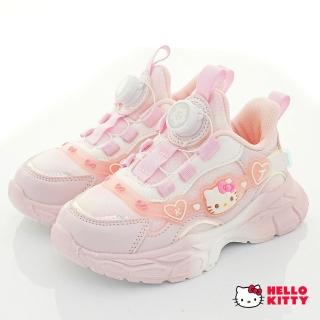 【HELLO KITTY】旋鈕輕量彈力運動鞋(724318粉)