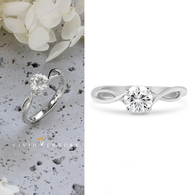 Vividventure 亞帝芬奇 13分 天然鑽石 鑽石 