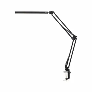 【生活小集】LED長臂護眼檯燈 5V3A 夾座款(夾燈 桌燈 學生閱讀燈 護眼檯燈 節能檯燈 LED檯燈 摺疊檯燈)