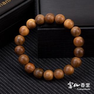 【富山香堂】本週限定 祈福開運純檀木手珠 臺灣檀香檀木手串珠(臺灣老山檀長命百歲除穢送禮消災)