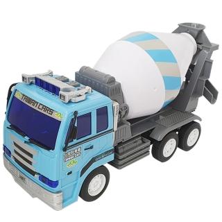 【KIDMATE】臺灣好車隊-中型水泥車(聲光水泥車 臺灣玩具車 模擬 磨輪車 聲光玩具 中文語音)