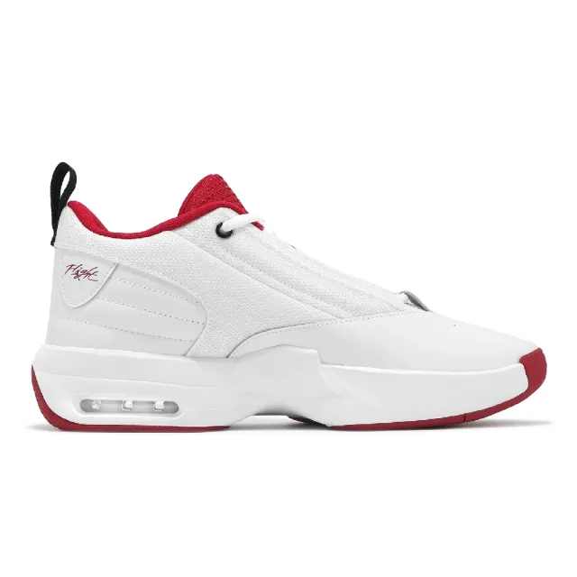 【NIKE 耐吉】籃球鞋 Jordan Max Aura 6 男鞋 白 紅 氣墊 緩震 運動鞋(FQ8298-106)