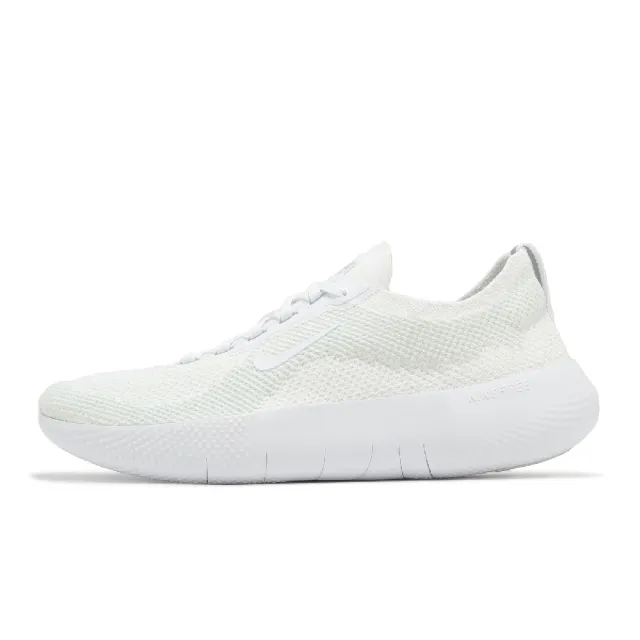 【NIKE 耐吉】慢跑鞋 Free 2025 男鞋 白 襪套 編織 輕量 回彈 運動鞋(HF1078-100)