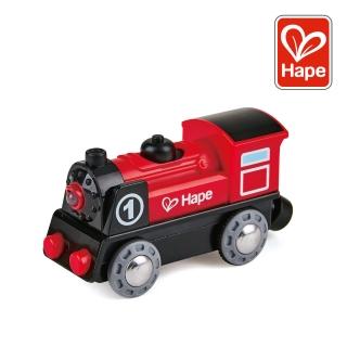 【德國Hape】電動復古小火車(電動小火車/家家酒玩具/質玩具/木頭玩具)