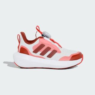 【adidas 愛迪達】運動鞋 童鞋 中童 大童 FortaRun 3.0 BOA K 白紅粉 JP5803