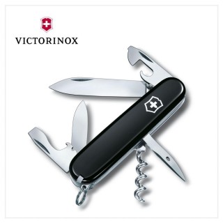【VICTORINOX 瑞士維氏】Spartan 瑞士刀/12用/91mm/黑(1.3603.3)
