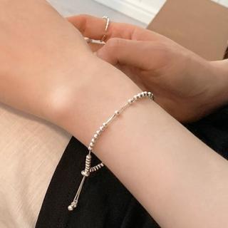 【KT DADA】韓國飾品 純銀手環 手串 情人節禮物 送閨蜜 禮物 手飾 925純銀 通體純銀 高階感 手鍊 簡約