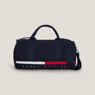 【TOMMY HILFIGER】官方旗艦館 Tommy Flag 行李袋_藍色