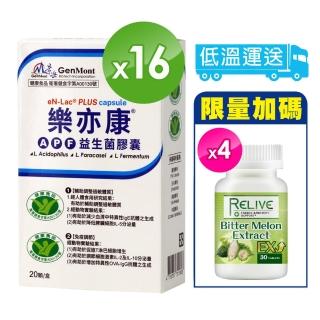 【景嶽生技】樂亦康調整過敏體質健字號*16盒(20顆/盒共320顆/+山苦瓜穩糖勝*4瓶)