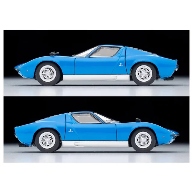 【TOMICA】TOMYTEC  LV  Lamborghini Miura P400 藍(模型車)