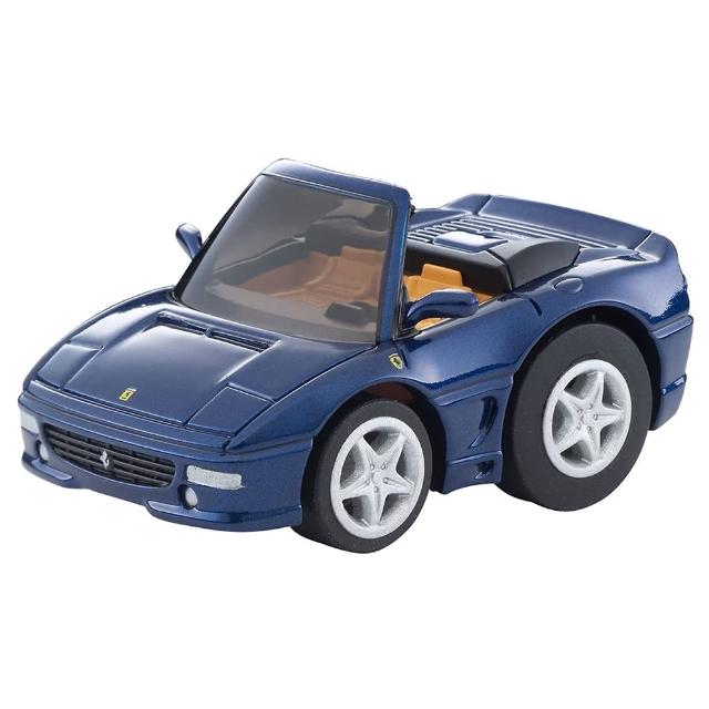 【TOMICA】TOMYTEC  Choro-Ｑ zero Z-78b Ferrari F355 Spider 海軍藍(模型車)