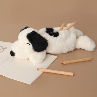 【Norns】Peanuts史努比絨毛造型筆袋(Snoopy 正版授權)