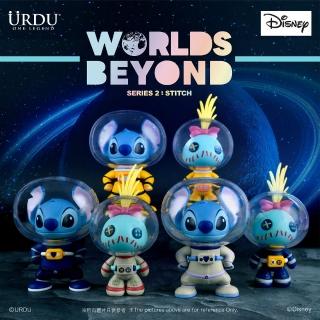 【Beast Kingdom 野獸國】URDU 迪士尼 超越世界系列 S2 史迪奇&醜ㄚ頭 6入盲盒套組