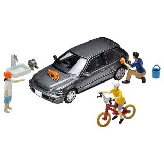 【TOMICA】TOMYTEC Diocolle 64 #Car Snap 02b Car Wash(模型車)