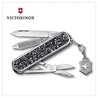 【VICTORINOX 瑞士維氏】Classic SD Brilliant Crystal 瑞士刀 水晶/58mm/5用(0.6221.35)
