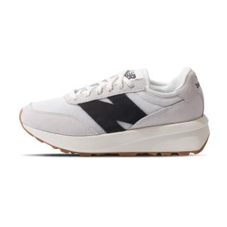 【NEW BALANCE】370 男鞋 女鞋 米白黑色 D楦 膠底 拼接 麂皮 復古 情侶 休閒鞋 U370CA