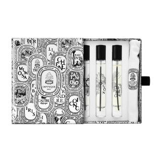 【Diptyque】淡香精三件組禮盒 10ml*3(國際航空版.肌膚之華/杜桑/爵夢)