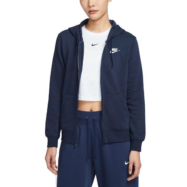 【NIKE 耐吉】連帽運動外套 AS W NSW CLUB FLC FZ HOODIE ST 女 - DQ5472451