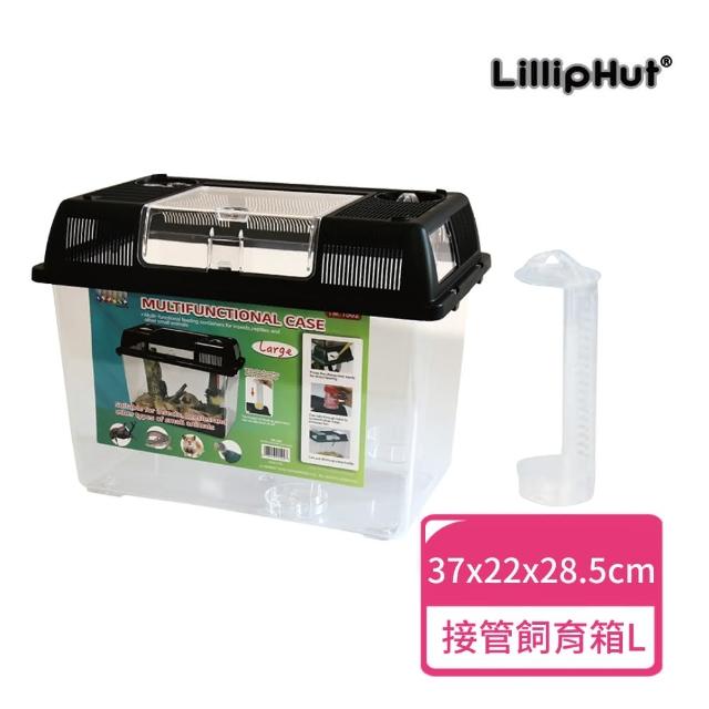 LillipHut 麗利寶 接通管道飼育箱 L號 飼育箱 昆蟲箱 甲蟲箱