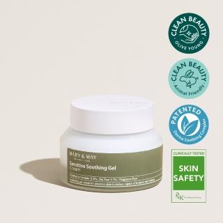 【MARY&MAY】魚腥草+茶樹淨化調理凝膠霜 70ml(緊緻毛孔 舒緩鎖水)