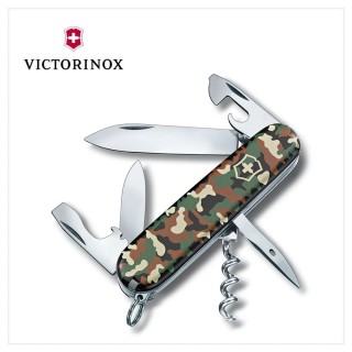【VICTORINOX 瑞士維氏】Spartan 瑞士刀 迷彩/12用/91mm(1.3603.94)