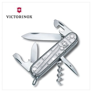 【VICTORINOX 瑞士維氏】Spartan 瑞士刀 透明/12用/91mm(1.3603.T7)
