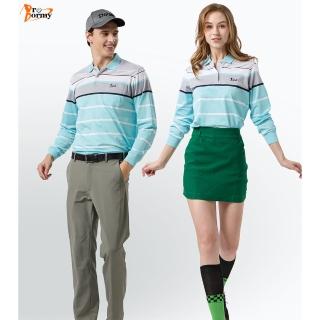 【Pro Dormy】普多力 臺灣製 男款 中性版 女款 長袖上衣 休閒POLO衫 高爾夫球衫(彈性 排汗)