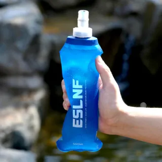 【茉家】軟式食品級TPU摺疊水壺(2入)