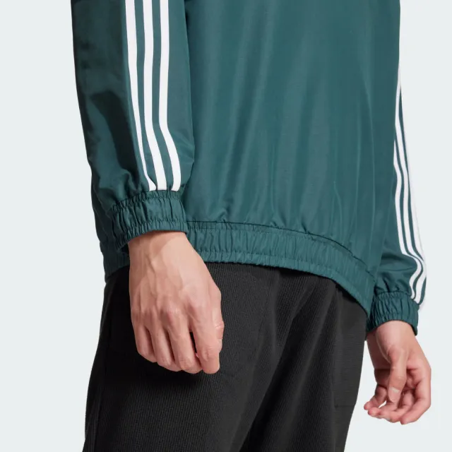 【adidas 愛迪達】運動 休閒 長袖 風衣 男外套 Woven  WB(IZ2462)