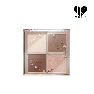 【MKUP 美咖】天生骨感四色修容盤(深邃又立體 讓人美到骨子裡)