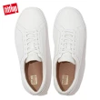 【FitFlop】RALLY SNEAKERS 時尚百搭繫帶休閒鞋-女(都會白)