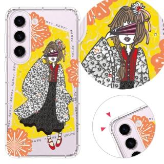 【YOURS】三星 Note、S系列 彩鑽防摔手機殼-大正浪漫(S25Edge/S25Ultra/S24FE/S23/S22+/S21/S20FE/10Lite)
