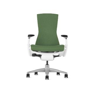 【Herman Miller】Embody 全功能 - 白框綠布｜中厚布款｜世代傢俱｜原廠授權代理商(人體工學椅/電腦椅)