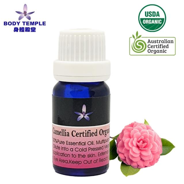 【BodyTemple 身體殿堂】有機山茶花精油10ml(Cameliia)