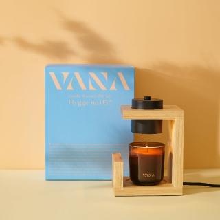 【VANA】Hygge No. 03 實木款香氛暖燈禮盒 可調光(兩款任選)