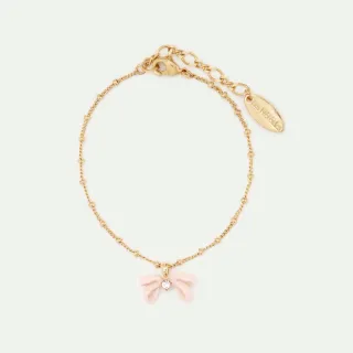 【Les Nereides】歌劇魅舞-粉色蝴蝶結手鍊