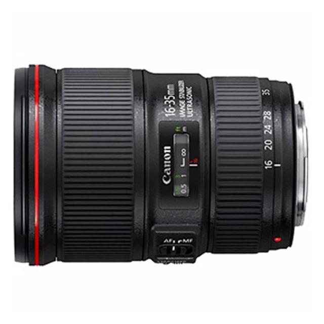 Canon佳能 EF 16-35mm f/4L IS USM 是一款專業級全幅廣角變焦鏡頭,焦段16-35mm,恆定f/4光圈,內建IS影像穩定器及USM超音波馬達,提供108°10' - 63°廣闊視角,適合風景、建築及室內攝影。浮動光圈設計確保清晰銳利影像,最小光圈f/22。適用全幅單眼相機,貨源為公司貨。注意事項:以上資料與圖片僅供參考!規格及隨機標準配備以實際出貨為主,如有錯誤或不符者,將不再另行補寄或更換,謝謝!備註:不可體驗。 Canon佳能 EF 16-35mm F/4 L IS USM