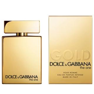 【DOLCE&GABBANA 杜嘉班納】唯我金淬男性淡香精 100ml(專櫃公司貨)