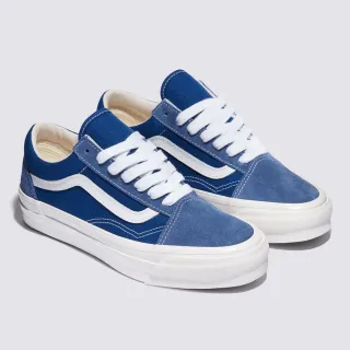 【VANS 官方旗艦】Premium LX Old Skool 男女款深藍色滑板鞋