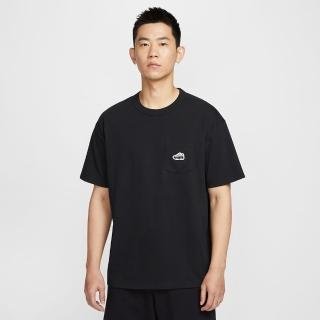 【NIKE 耐吉】短袖上衣 男女 中性款 寬鬆版型 AS U NSW TEE M90 SNKR PATCH PK 黑 HJ0575-010